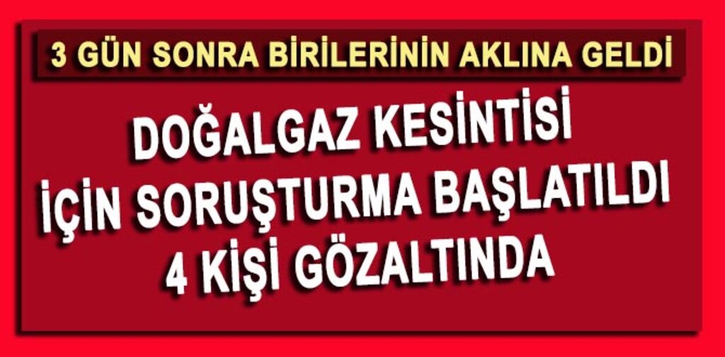 Samgaz değil, Valilik Açıkladı