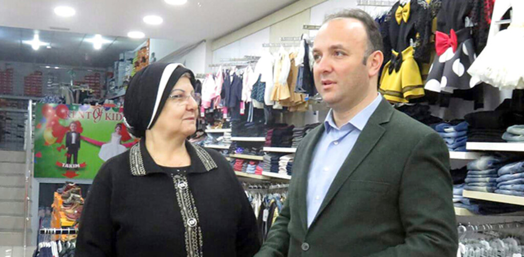 CHP, ESNAFA HAYIR'I ANLATTI