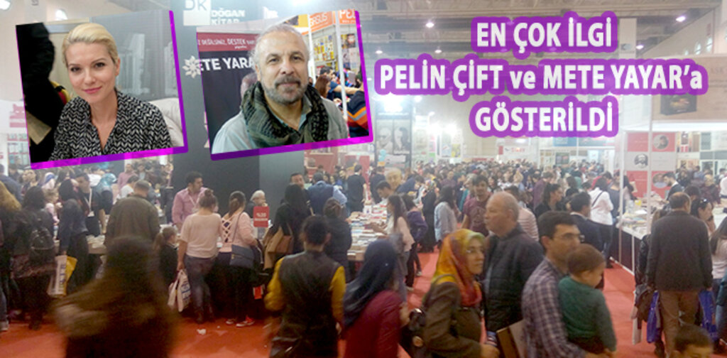 KİTAP FUARINA YOĞUN İLGİ