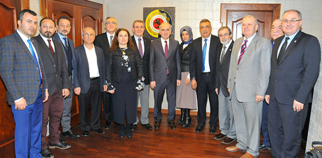 SMMMO’dan Samsun TSO’ya ziyaret
