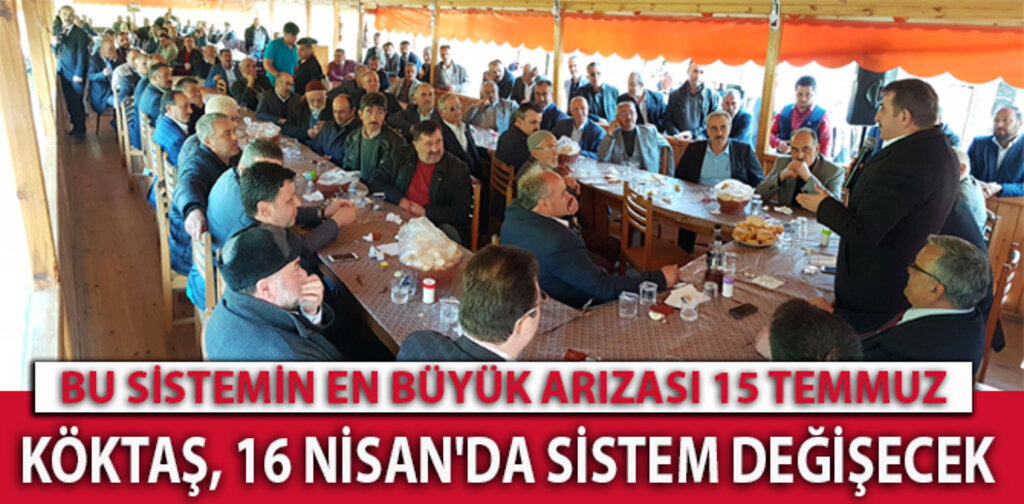 KÖKTAŞ, 16 NİSAN'DA SİSTEM DEĞİŞECEK