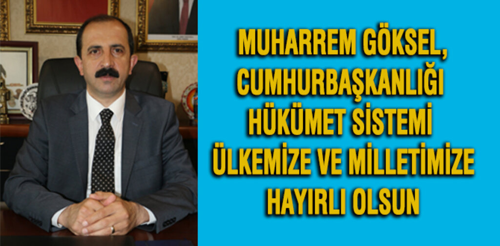 Göksel’den 16 Nisan teşekkürü