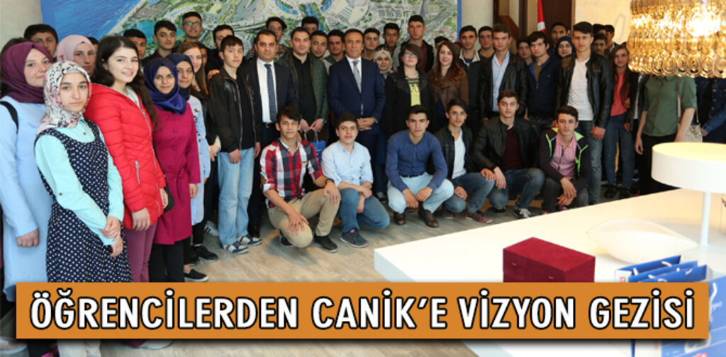 Öğrencilerden Canik'e vizyon gezisi