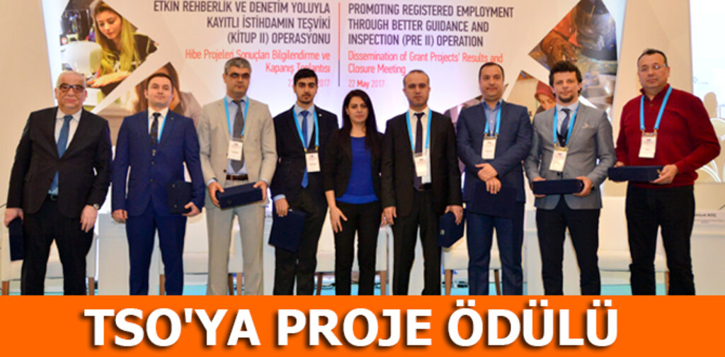TSO'YA PROJE ÖDÜLÜ
