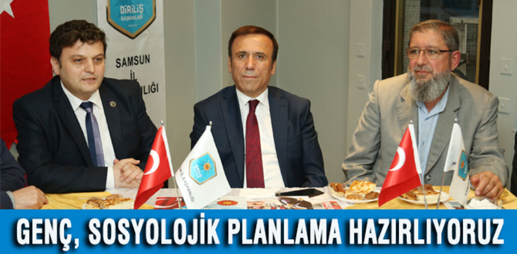 GENÇ, SOSYOLOJİK PLANLAMA HAZIRLIYORUZ