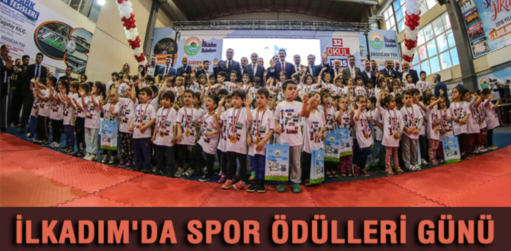 İLKADIM'DA SPOR ÖDÜLLERİ GÜNÜ