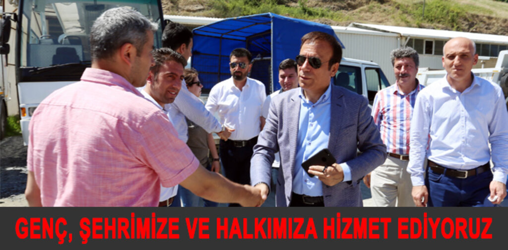 GENÇ, ŞEHRİMİZE VE HALKIMIZA HİZMET EDİYORUZ