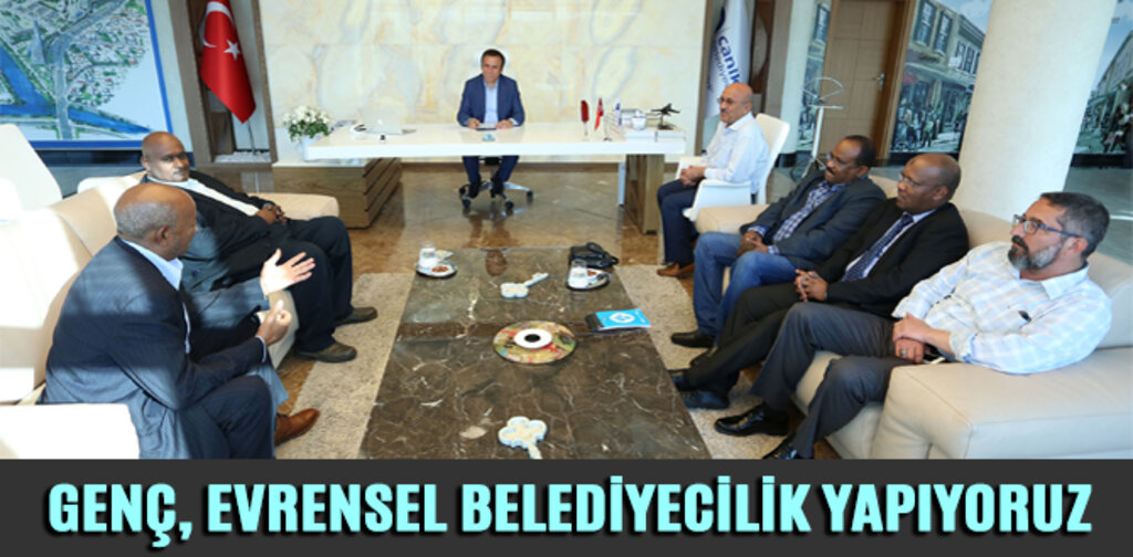 GENÇ, EVRENSEL BELEDİYECİLİK YAPIYORUZ