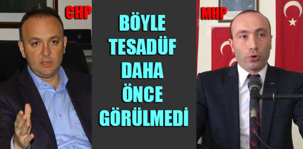 BÖYLE TESADÜF DAHA ÖNCE GÖRÜLMEDİ
