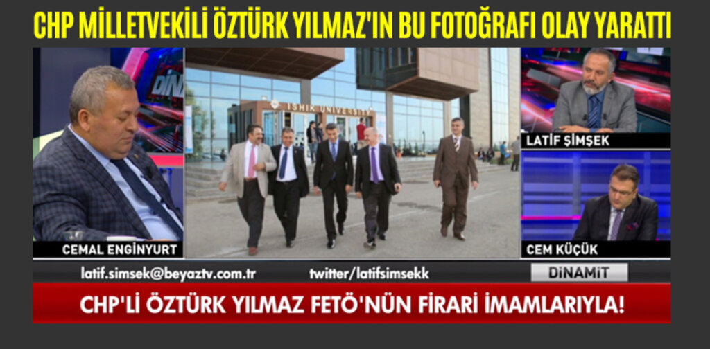 CHP MİLLETVEKİLİ ÖZTÜRK YILMAZ'IN BU FOTOĞRAFI OLAY YARATTI