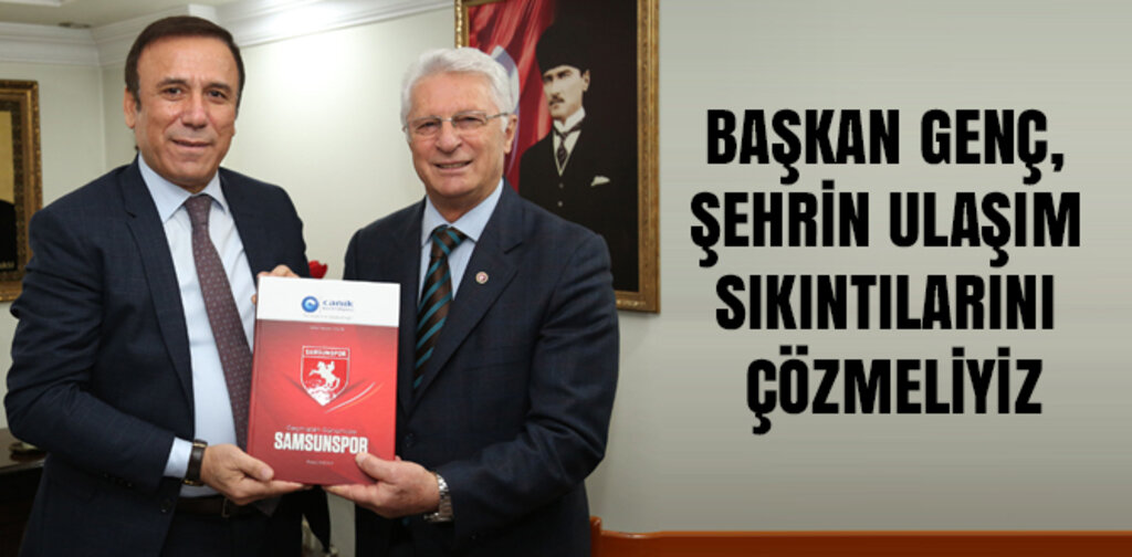 GENÇ, ŞEHRİN ULAŞIM SIKINTILARINI ÇÖZMELİYİZ