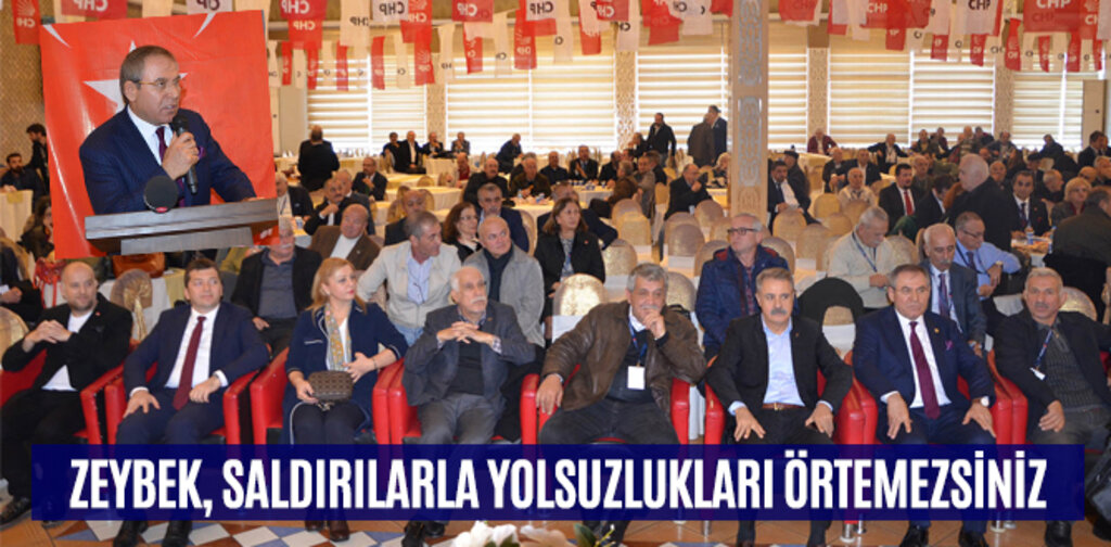 ZEYBEK, SALDIRILARLA YOLSUZLUKLARI ÖRTEMEZSİNİZ