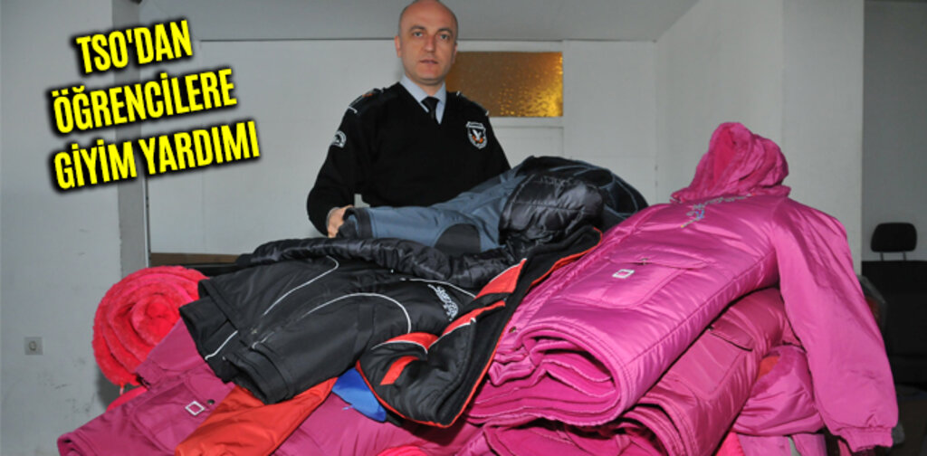 TSO'DAN ÖĞRENCİLERE GİYİM YARDIMI