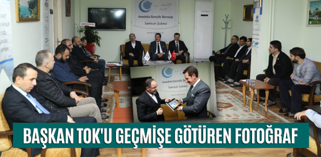 BAŞKAN TOK'U GEÇMİŞE GÖTÜREN FOTOĞRAF