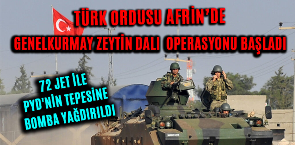 72 JET İLE PYD'NİN TEPESİNE BOMBA YAĞDIRILDI