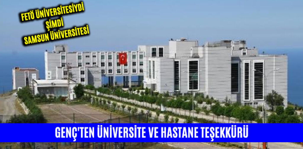 GENÇ'TEN ÜNİVERSİTE VE HASTANE TEŞEKKÜRÜ