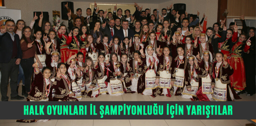 HALK OYUNLARI İL ŞAMPİYONLUĞU İÇİN YARIŞTILAR