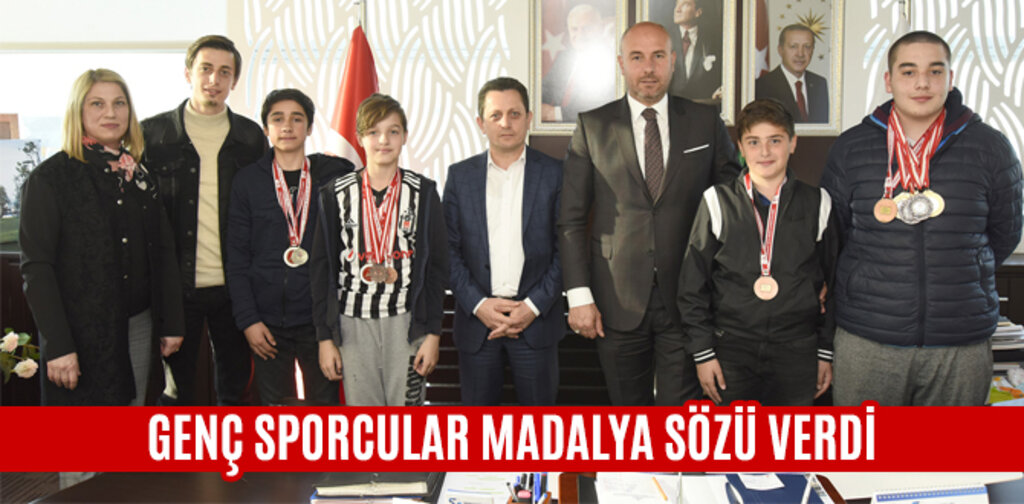 GENÇ SPORCULAR MADALYA SÖZÜ VERDİ