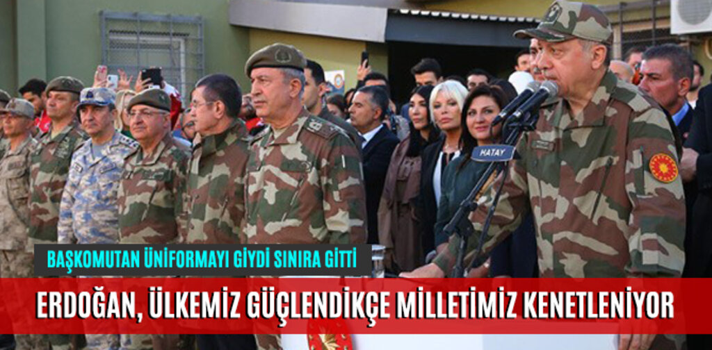 ERDOĞAN, ÜLKEMİZ GÜÇLENDİKÇE MİLLETİMİZ KENETLENİYOR