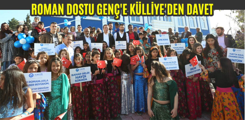 ROMAN DOSTU GENÇ'E KÜLLİYE'DEN DAVET