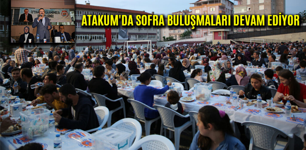 ATAKUM'DA SOFRA BULUŞMALARI DEVAM EDİYOR