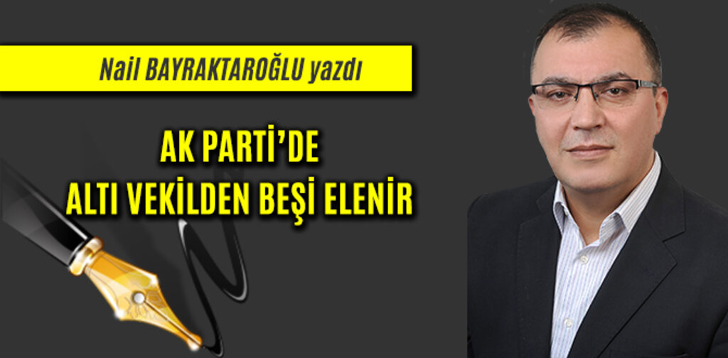 ALTI VEKİLDEN BEŞİ ELENİR