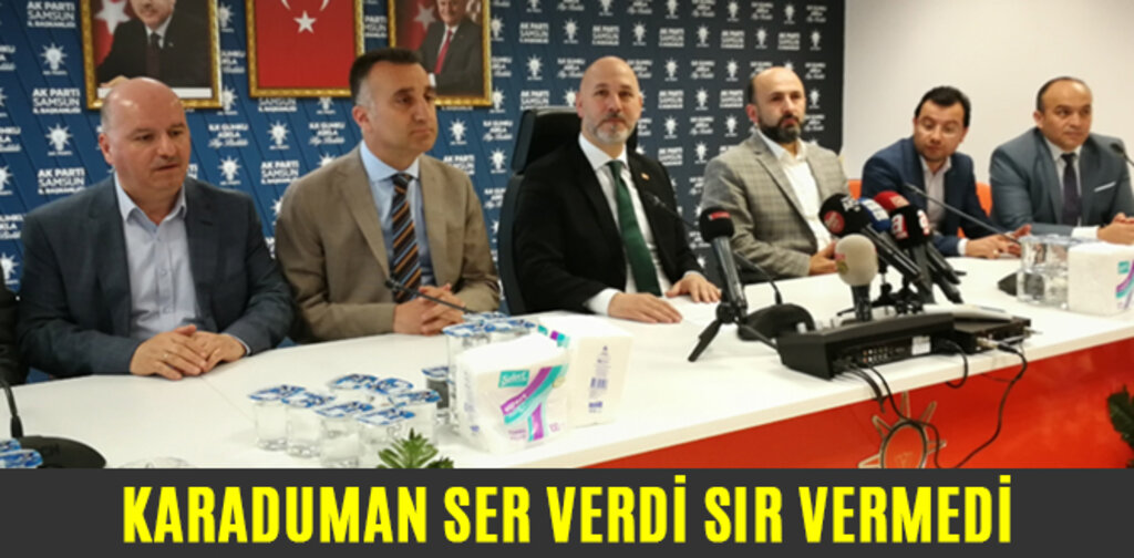 KARADUMAN SER VERDİ SIR VERMEDİ