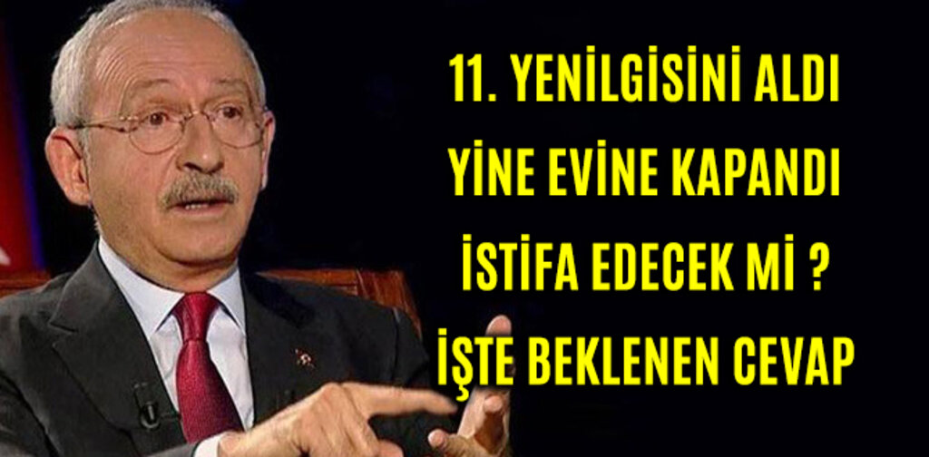 11. YENİLGİSİNİ ALDI NE YAPACAK