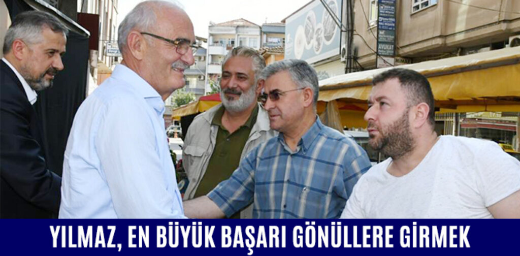 YILMAZ, EN BÜYÜK BAŞARI GÖNÜLLERE GİRMEK