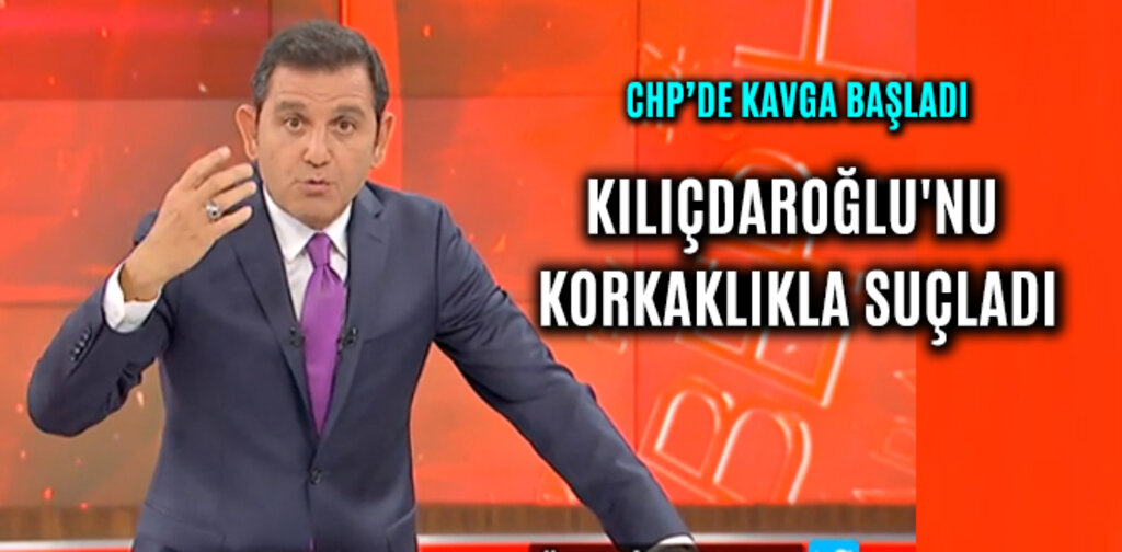 FATİH PORTAKAL KILIÇDAROĞLU'NU KORKAKLIKLA SUÇLADI
