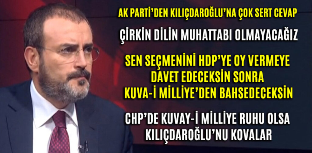 AK PARTİ'DEN KILIÇDAROĞLU'NA ÇOK SERT CEVAP