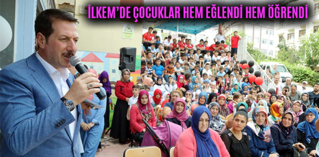İLKEM’DE ÇOCUKLAR HEM EĞLENDİ HEM ÖĞRENDİ