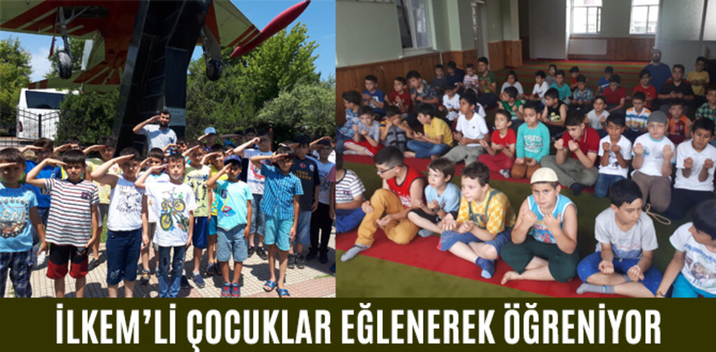 İLKEM’Lİ ÇOCUKLAR EĞLENEREK ÖĞRENİYOR