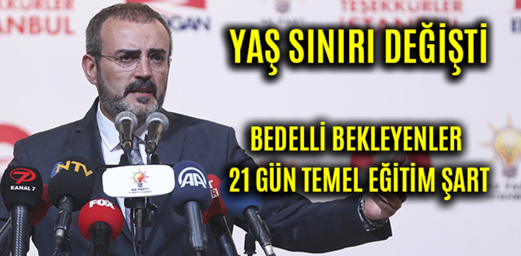 BEDELLİ BEKLEYENLER 21 GÜN TEMEL EĞİTİM ŞART