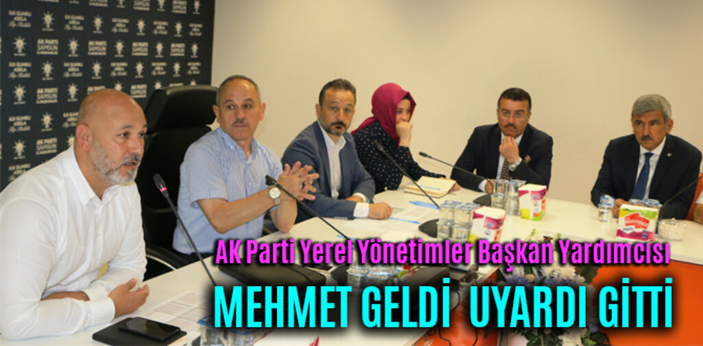 MEHMET GELDİ UYARDI GİTTİ