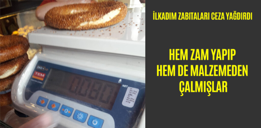 HEM ZAM YAPIP HEM DE MALZEMEDEN ÇALMIŞLAR