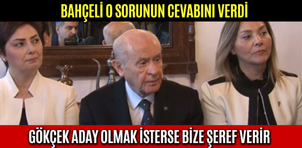 GÖKÇEK ADAY OLMAK İSTERSE BİZE ŞEREF VERİR