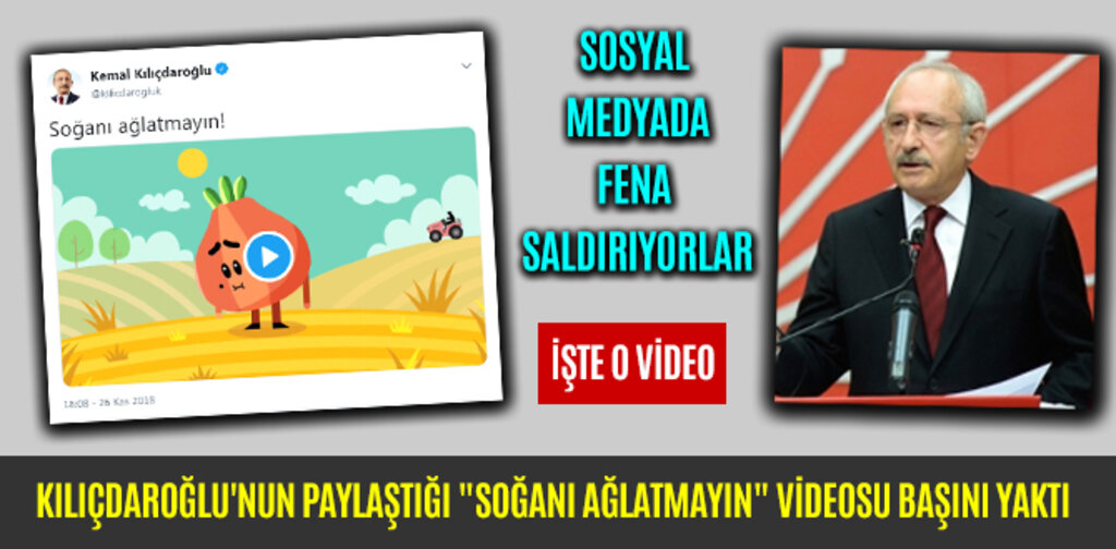 KILIÇDAROĞLU'NUN PAYLAŞTIĞI