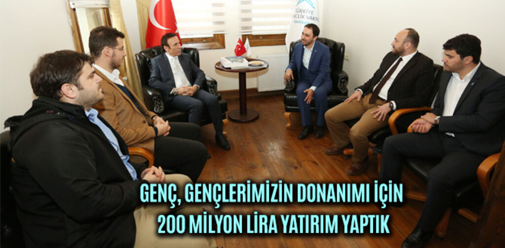 GENÇ, GENÇLERİMİZİN DONANIMI İÇİN 200 MİLYON LİRA YATIRIM YAPTIK