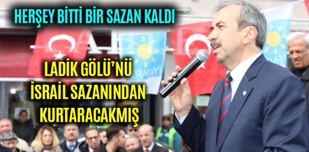 TEKİN, LADİK GÖLÜ’NÜ İSRAİL SAZANINDAN KURTARACAĞIZ