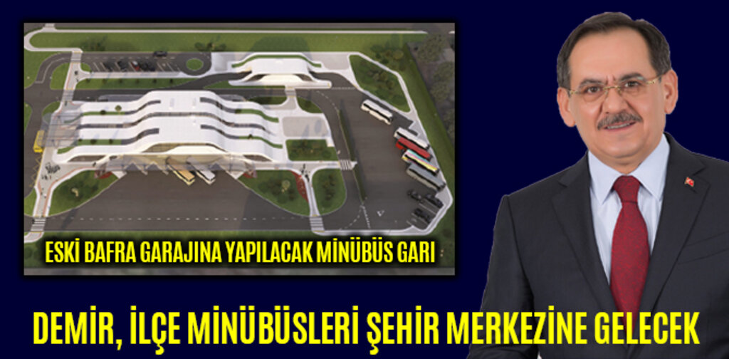 DEMİR, İLÇE MİNÜBÜSLERİ ŞEHİR MERKEZİNE GELECEK