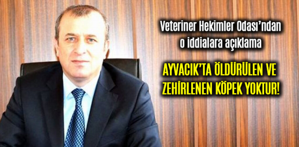 AYVACIK’TA ÖLDÜRÜLEN VE ZEHİRLENEN KÖPEK YOKTUR