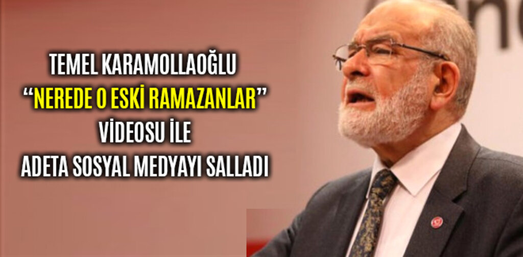 TEMEL KARAMOLLAOĞLU ADETA SOSYAL MEDYAYI SALLADI