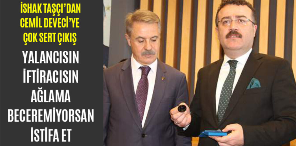 YALANCISIN, İFTİRACISIN, AĞLAMA, YAPAMIYORSAN İSTİFA ET