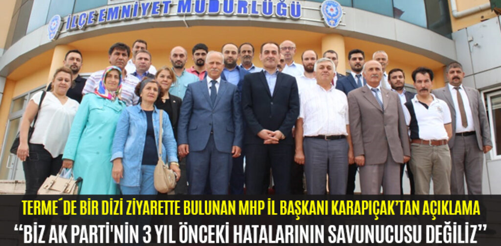 BİZ AK PARTİ'NİN 3 YIL ÖNCEKİ HATALARININ SAVUNUCUSU DEĞİLİZ
