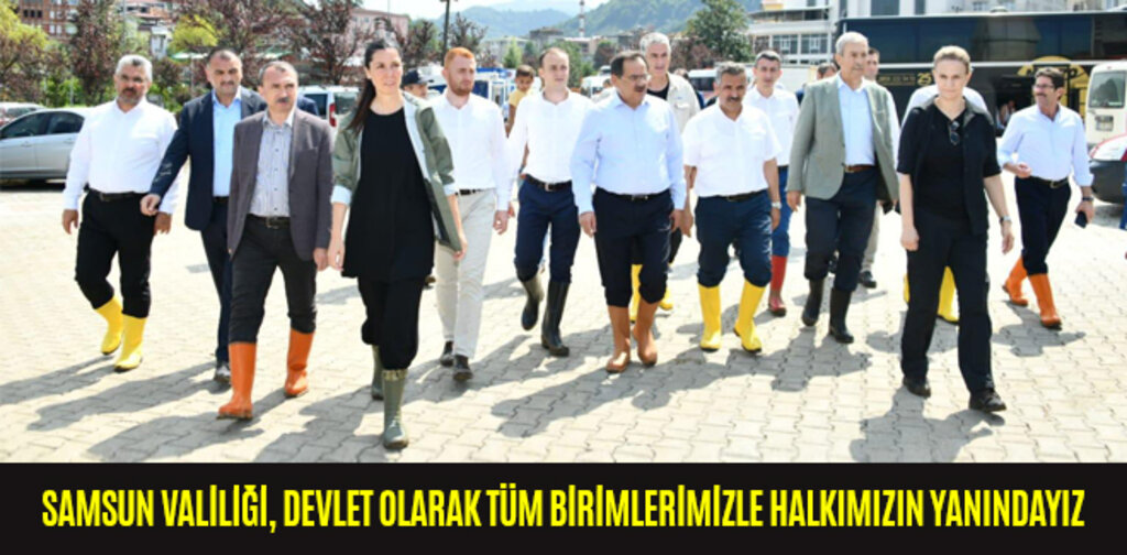 SALIPAZARI VE TERME'DE FELAKETİN YARALARI SARILMAYA ÇALIŞILIYOR