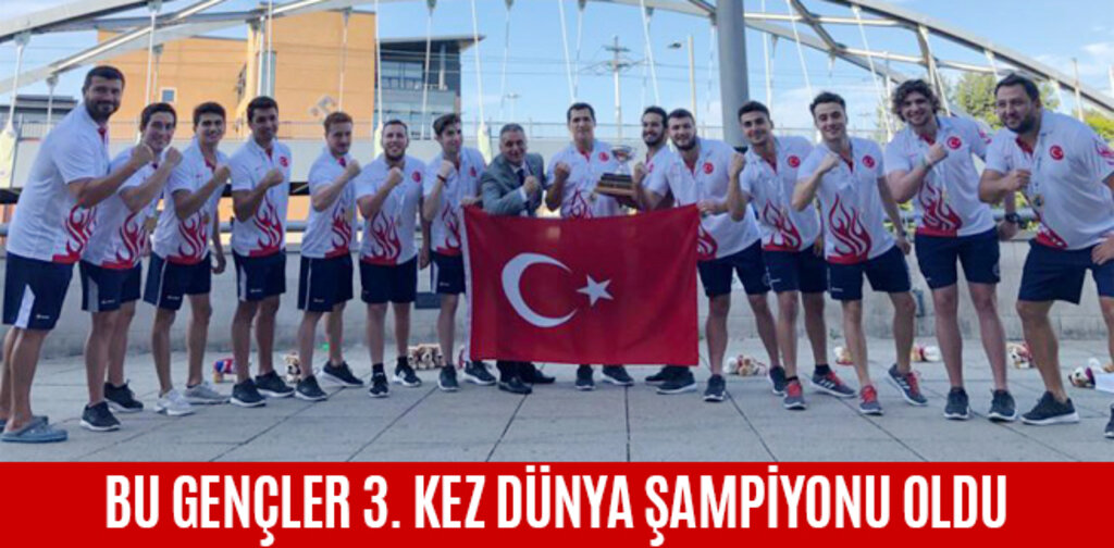 BU GENÇLER 3. KEZ DÜNYA ŞAMPİYONU OLDU