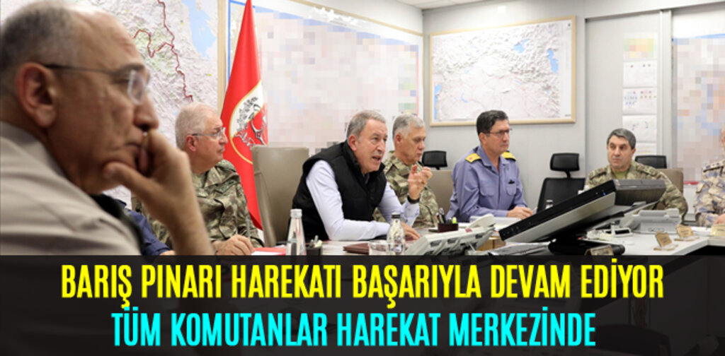 BARIŞ PINARI HAREKATI BAŞARIYLA DEVAM EDİYOR