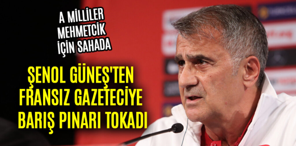 GÜNEŞ'TEN FRANSIZ GAZETECİYE BARIŞ PINARI TOKADI