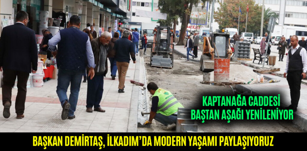 BAŞKAN DEMİRTAŞ, İLKADIM’DA MODERN YAŞAMI PAYLAŞIYORUZ